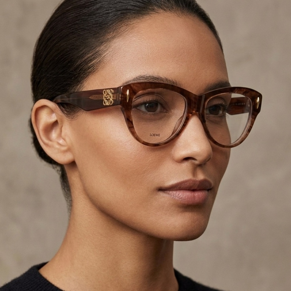 New! LOEWE Eyeglasses LW50102I 062, Authentic